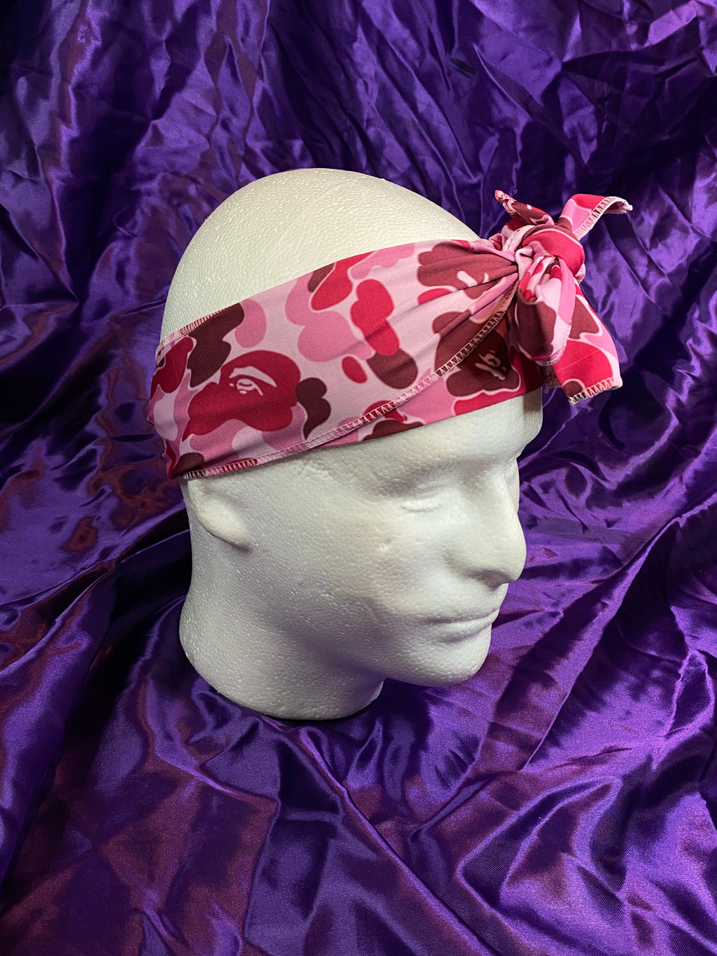 Pink Ape Headscarf